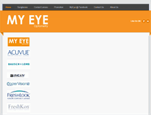 Tablet Screenshot of myeye1u.com